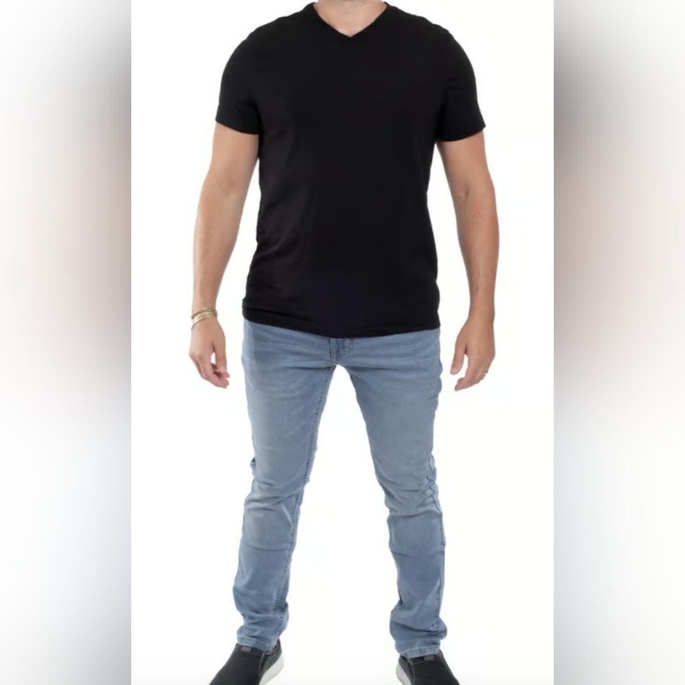 The perfect jean NYC slim thick medium wash men's size 38x29